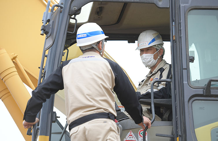 3年で一通りの仕事を覚えて、5年くらいで現場をまかされる